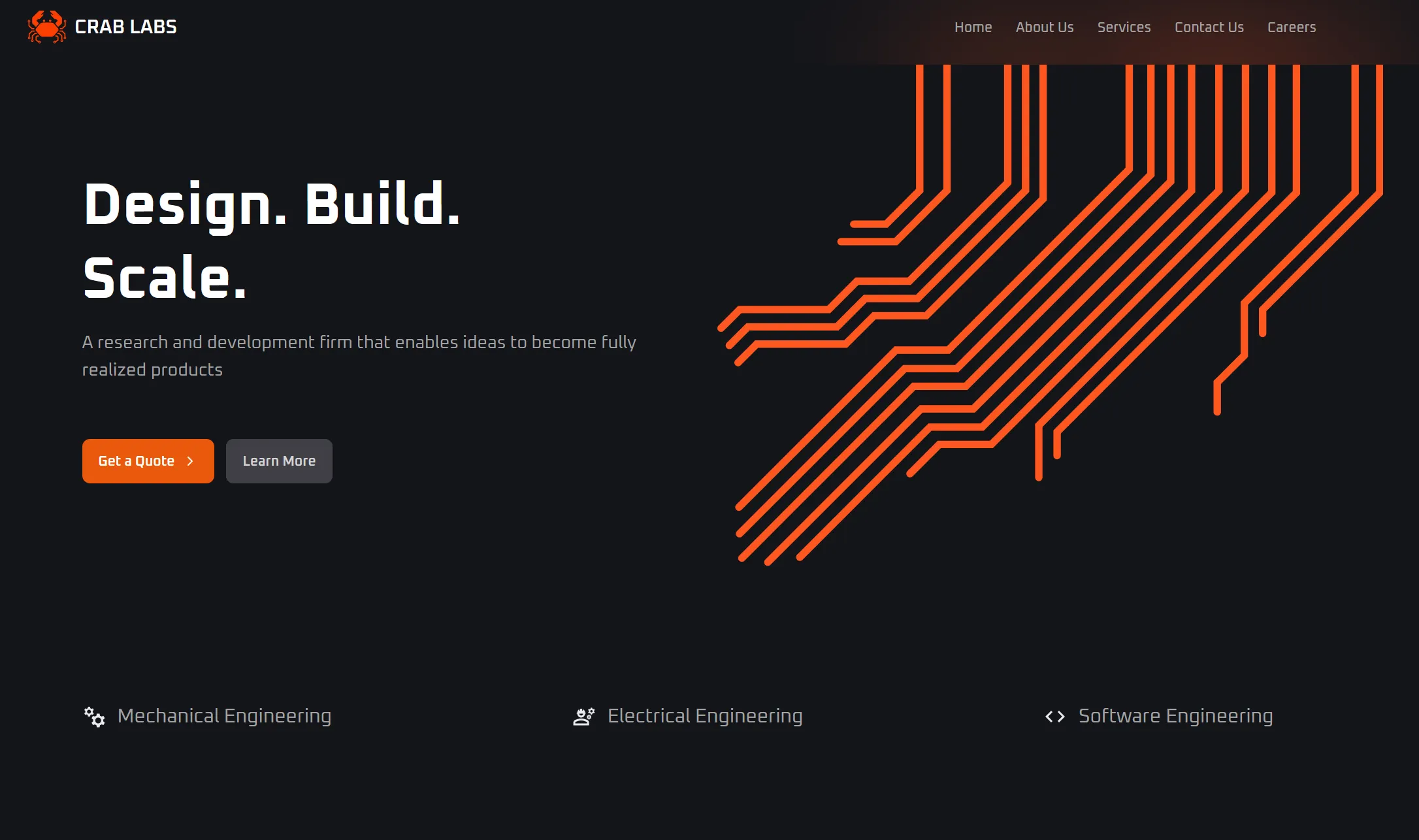 Crab Labs Website
